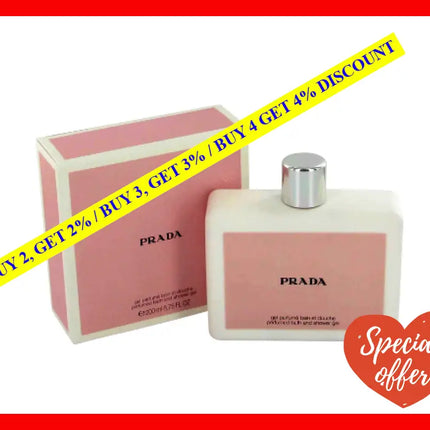 Prada Amber 6.75 Bath And Shower Gel For Women