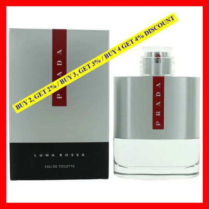 Prada Luna Rossa By 5.1 Oz Eau De Toilette Spray For Men