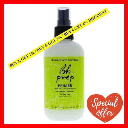 Prep Spray By Bumble And For Unisex - 8 Oz Elixir