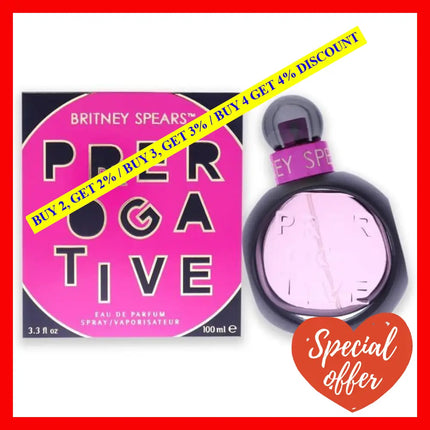 Prerogative By Britney Spears For Women - 3.3 Oz Edp Spray