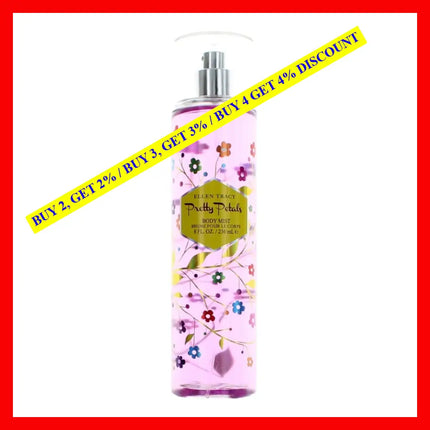 Pretty Petals By Ellen Tracy 8 Oz Body Mist For Women