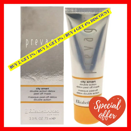 Prevage City Smart Double Action Detox Peel Off Mask By Elizabeth Arden For Women - 2.5 Oz