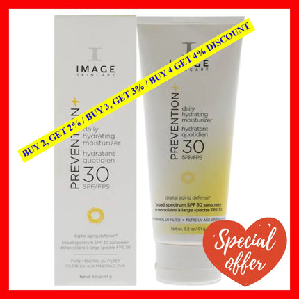 Prevention Plus Daily Hydrating Moisturizer Spf 30 By Image For Unisex - 3.2 Oz