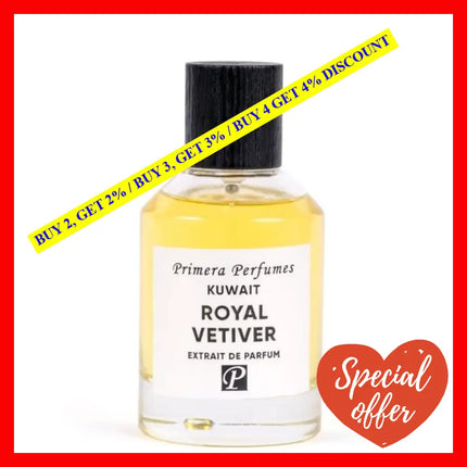 Primera Perfumes Kuwait Royal Vetiver Extrait De Parfum Spray 3.4Oz-100Ml