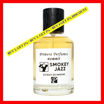 Primera Perfumes Kuwait Smokey Jazz Extrait De Parfum Spray 3.4Oz-100Ml