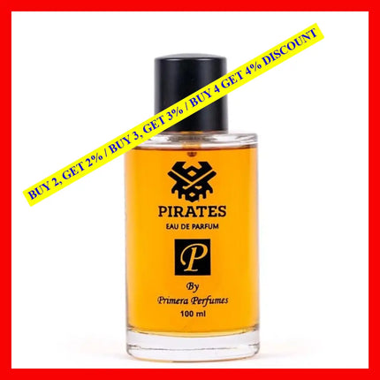 Primera Perfumes Pirates Edp Spray 3.4Oz-100Ml