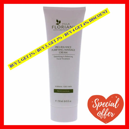 Pro-Balance Purifying Massage Cream By Villa Floriani For Women - 8.45 Oz Treatment