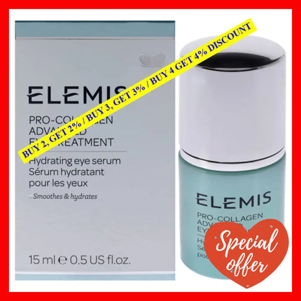 Pro-Collagen Advanced Eye Treatment By Elemis For Unisex - 0.5 Oz