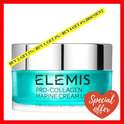 Pro-Collagen Marine Cream Ultra-Rich By Elemis For Unisex - 1.6 Oz