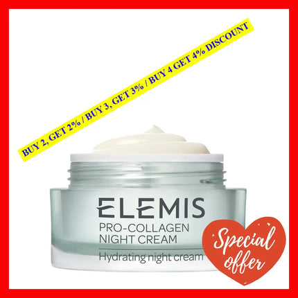 Pro-Collagen Oxygenating Night Cream By Elemis For Unisex - 1.6 Oz