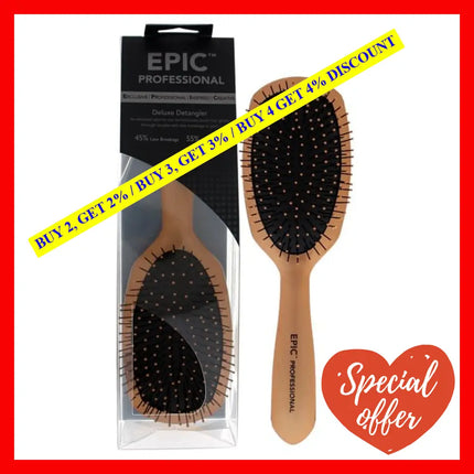 Pro Epic Deluxe Detangler Brush - Rose Gold By Wet For Unisex 1 Pc Hair