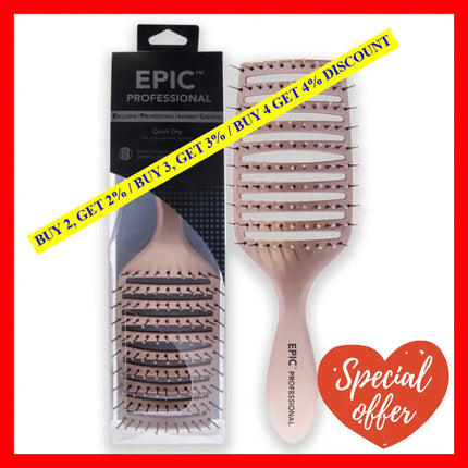 Pro Epic Quick Dry Brush - Rose By Wet For Unisex 1 Pc Hair