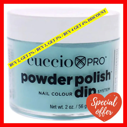 Pro Powder Polish Nail Colour Dip System - Aquaholic By Cuccio For Women 1.6 Oz