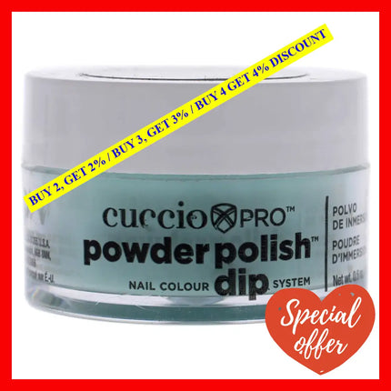 Pro Powder Polish Nail Colour Dip System - Aquamarine By Cuccio For Women 0.5 Oz