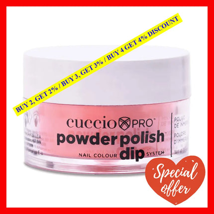 Pro Powder Polish Nail Colour Dip System - Bright Orange By Cuccio For Women 0.5 Oz