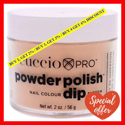 Pro Powder Polish Nail Colour Dip System - Bright Orange By Cuccio For Women 1.6 Oz