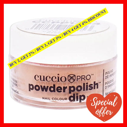 Pro Powder Polish Nail Colour Dip System - Caramel Kisses By Cuccio For Women 0.5 Oz