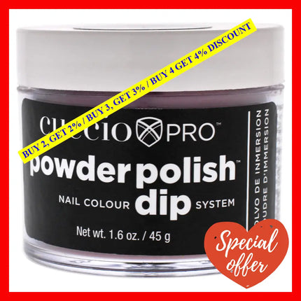 Pro Powder Polish Nail Colour Dip System - Getting Into Truffle By Cuccio For Women 1.6 Oz