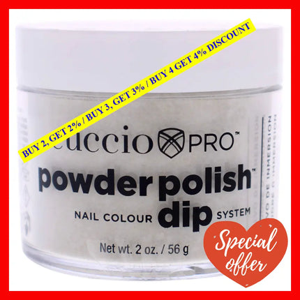 Pro Powder Polish Nail Colour Dip System - Gold With Rimbow Mica By Cuccio For Women 1.6 Oz