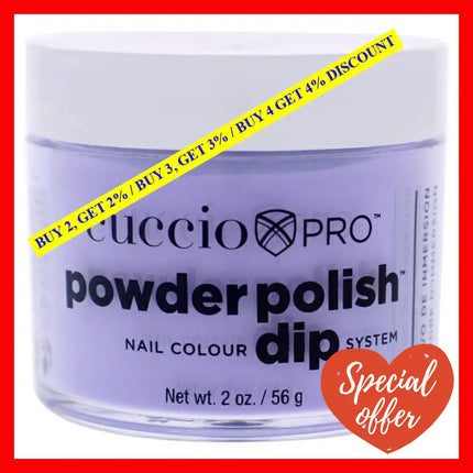 Pro Powder Polish Nail Colour Dip System - Grape Crush Deep Purple By Cuccio For Women 1.6 Oz