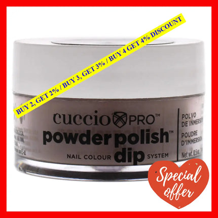 Pro Powder Polish Nail Colour Dip System - Hot Chocolate-Cold Days By Cuccio For Women 0.5 Oz