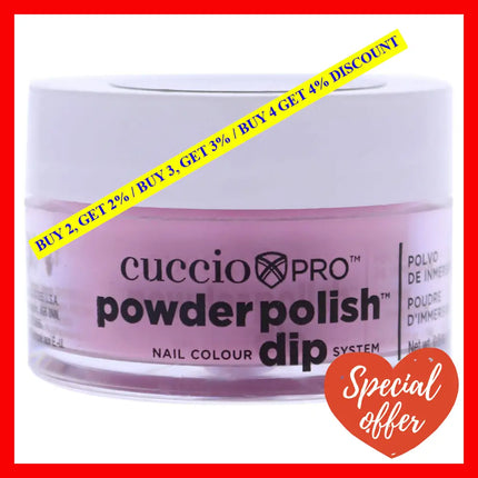 Pro Powder Polish Nail Colour Dip System - Pink By Cuccio For Women 0.5 Oz