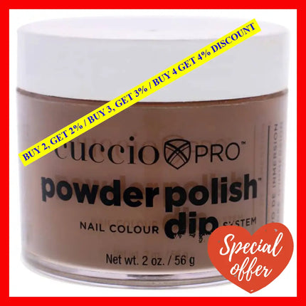 Pro Powder Polish Nail Colour Dip System - Rich Brown By Cuccio For Women 1.6 Oz