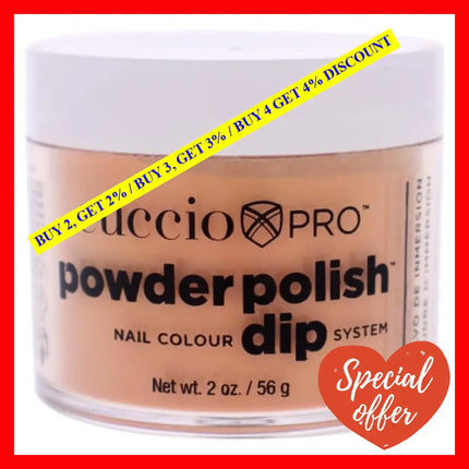 Pro Powder Polish Nail Colour Dip System - Tangerine Orange By Cuccio For Women 1.6 Oz