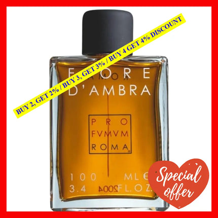 Profumum Roma Fiore Dambra Unisex Eau De Parfum 3.4Oz - 100Ml