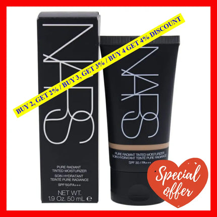 Pure Radiant Tinted Moisturizer Spf 30 - 03 Groenland By Nars For Women 1.9 Oz Foundation