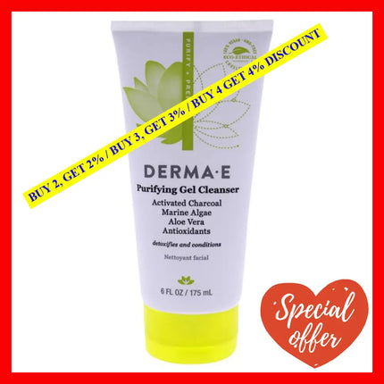 Purifying Gel Cleanser By Derma-E For Unisex - 6 Oz