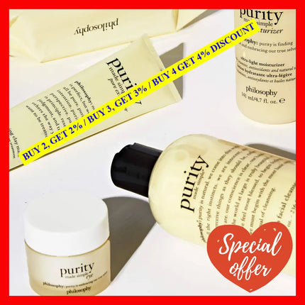 Purity Made Simple Moisturizer By Philosophy For Unisex - 2 Oz