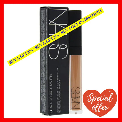 Radiant Creamy Concealer - # 2.5 Chestnut/Med-Dark By Nars For Women 0.22 Oz