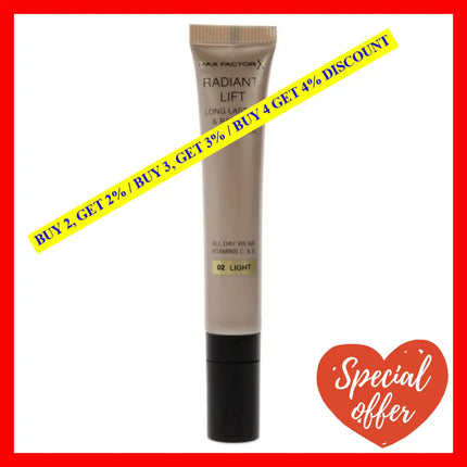 Radiant Lift Concealer - 02 Light By Max Factor For Women 0.23 Oz