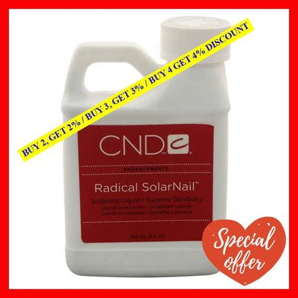 Radical Solarnail Sculpting Liquid By Cnd For Unisex - 8 Oz Nail Care