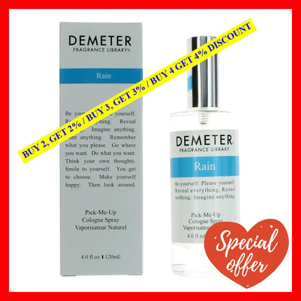 Rain By Demeter 4 Oz Colonge Spray For Unisex