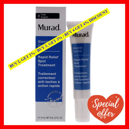 Rapid Relief Spot Treatment By Murad For Unisex - 0.5 Oz