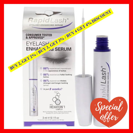 Rapidlash Eyelash Enhancing Serum By Rapidlash For Unisex - 0.1 Oz