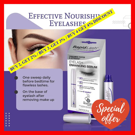 Rapidlash Eyelash Enhancing Serum By Rapidlash For Unisex - 0.1 Oz