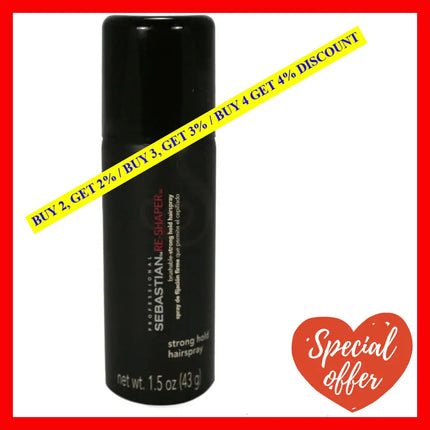 Re-Shaper Strong Hold By Sebastian For Unisex - 1.5 Oz Hair Spray