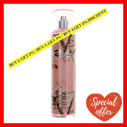 Realtree By 8 Oz Body Mist For Women