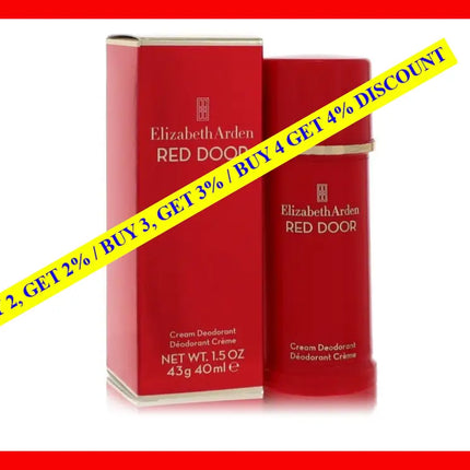 Red Door 1.5 Oz Cream Deodorant