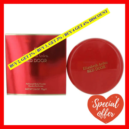 Red Door By Elizabeth Arden 2.6 Oz Dusting Powder