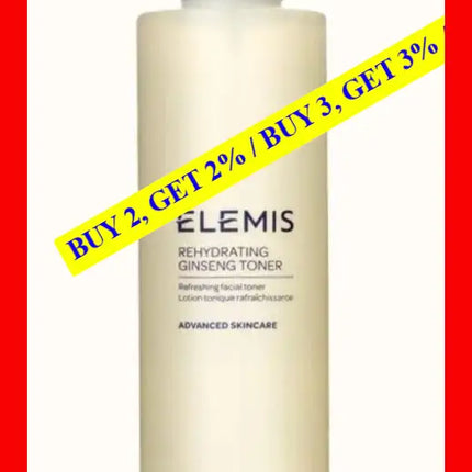 Rehydrating Ginseng Toner By Elemis For Unisex - 6.8 Oz