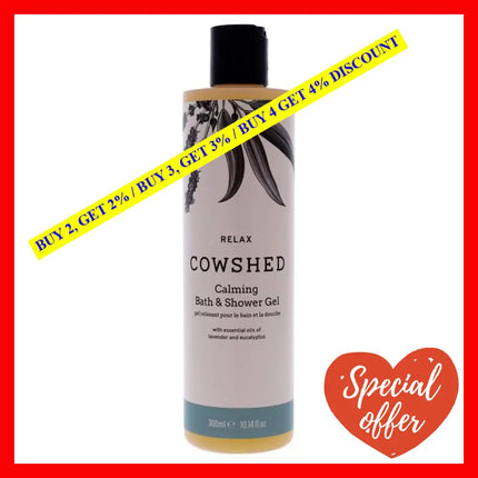 Relax Calming Bath And Shower Gel By Cowshed For Unisex - 10.14 Oz