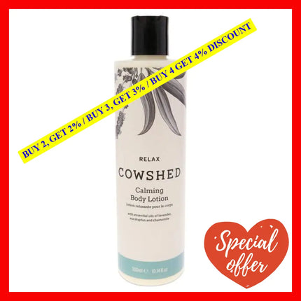 Relax Calming Body Lotion By Cowshed For Unisex - 10.14 Oz