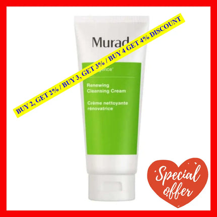 Renewing Cleansing Cream By Murad For Unisex - 6.75 Oz Cleanser