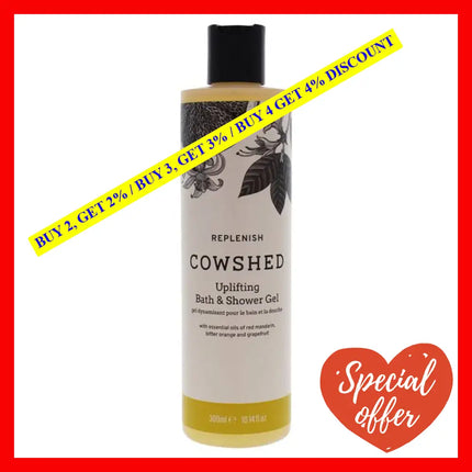 Replenish Uplifting Bath And Shower Gel By Cowshed For Unisex - 10.14 Oz