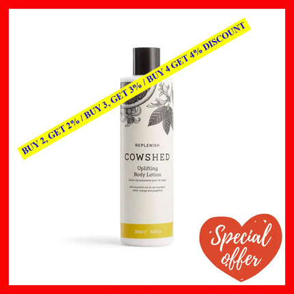 Replenish Uplifting Body Lotion By Cowshed For Unisex - 10.14 Oz