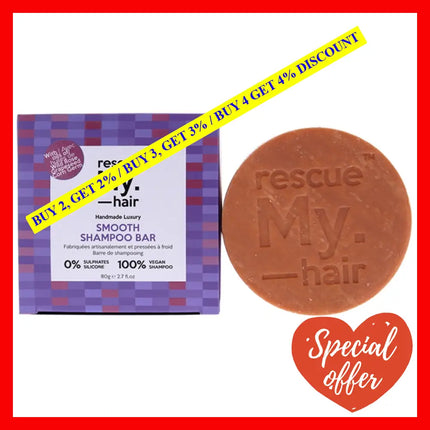 Rescue My Hair Smooth Shampoo Bar By Infuse Colour For Unisex - 2.7 Oz